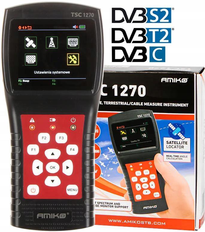 Miernik Combo AMIKO TSC-1270 (S2+T2/C)