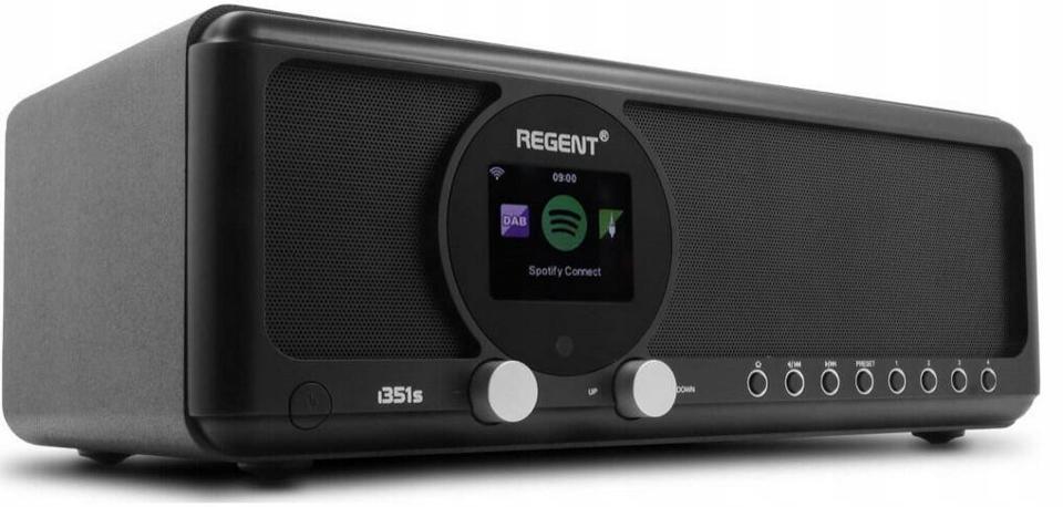 Radio internetowe Ferguson REGENT i351s Czarne - WIFI/DAB+/FM/USB/BT/Spoti