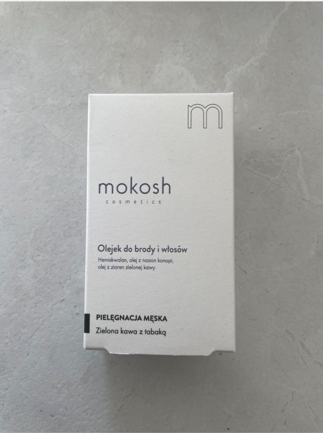 Mokosh olejek do brody zielona kawa z tabaką