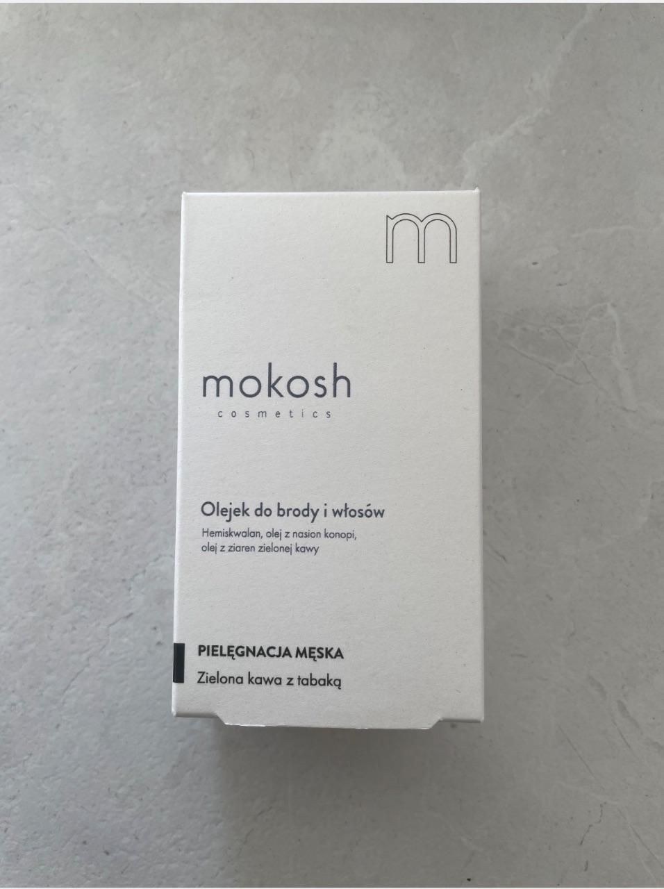 Mokosh olejek do brody zielona kawa z tabaką