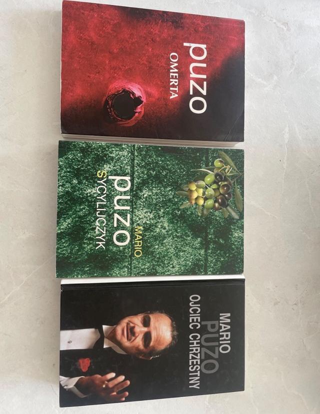 Ojciec Chrzestny Mario Puzo trylogia