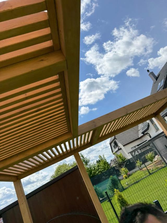 Pergola ogrodowa 450x370 huśtawka
