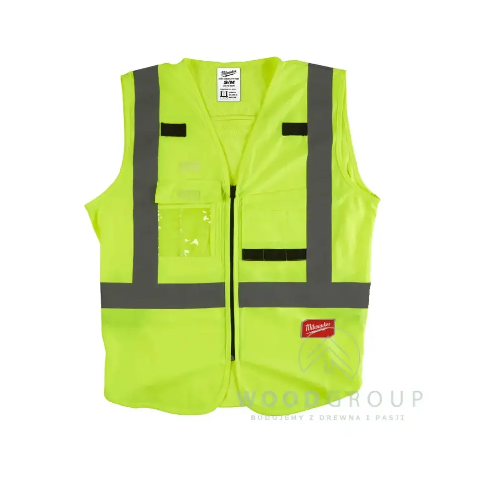 Kamizelka odblaskowa żółta, rozmiar 2XL/3XL - 4932471891