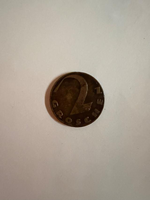 Moneta monety 2 groschen
