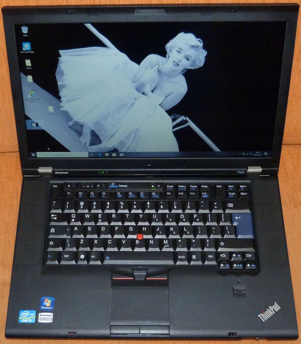 LENOVO T520 15,6 i5 8 GB 128 GB SSD czarny