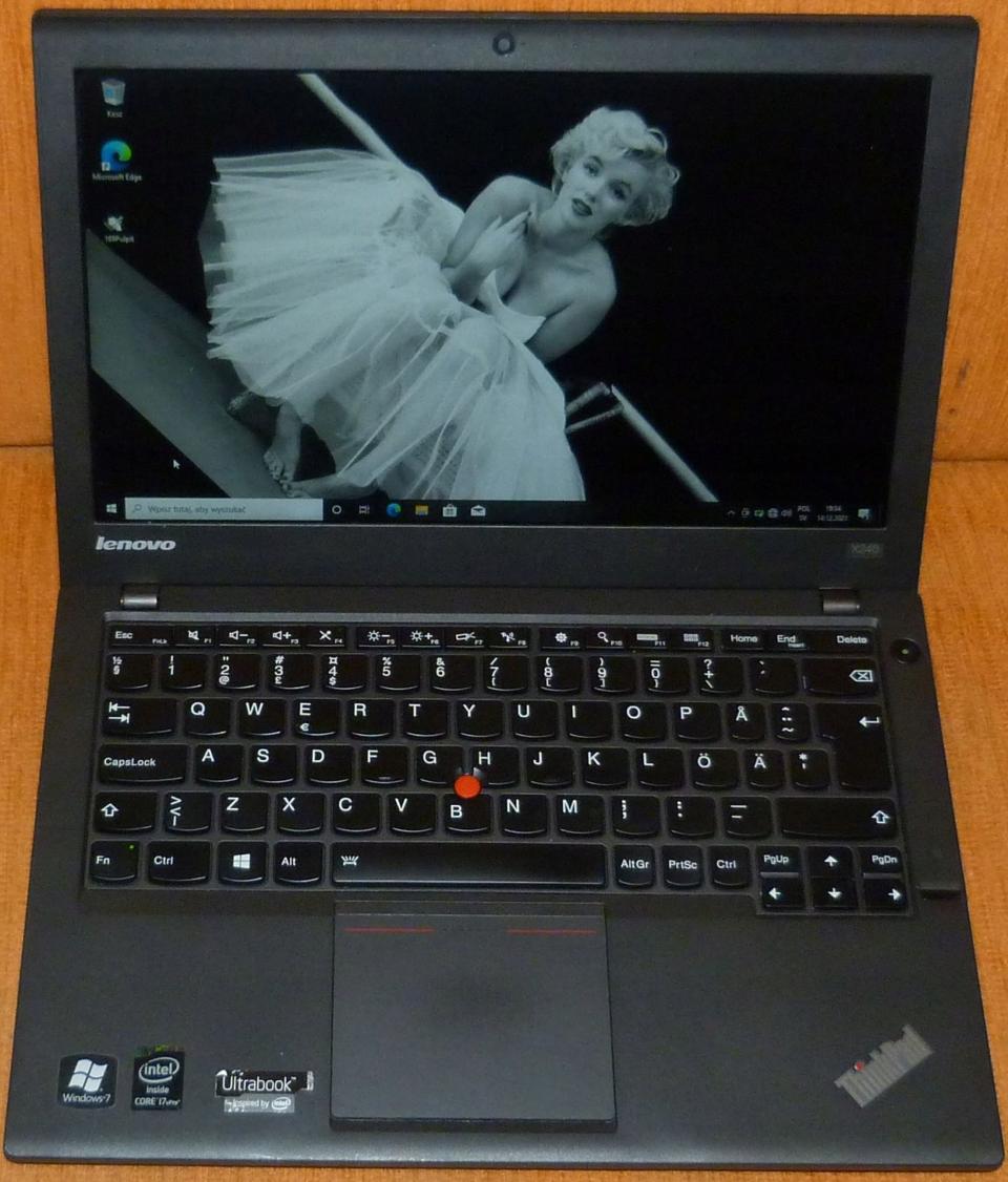 Lenovo Thinkpad x240 12,5 i7-4600U 8GB 256GB No7