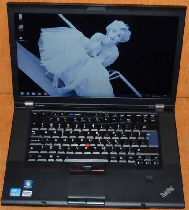 Lenovo LENOVO T520i 15,6 4 GB / 160 GB SSD czarny