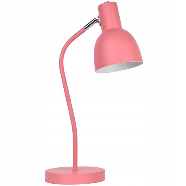 Lampka biurkowa Goldlux MIMI różowy moc do 10 W E27