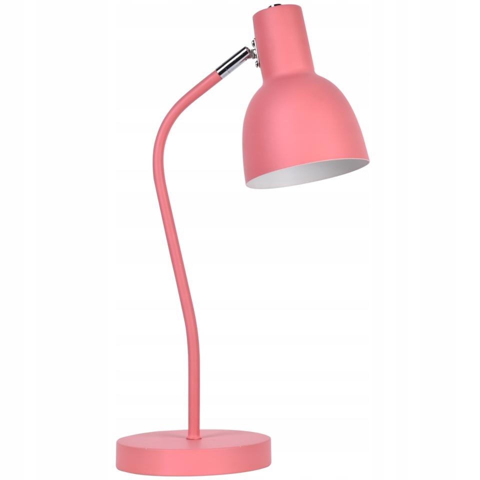 Lampka biurkowa Goldlux MIMI różowy moc do 10 W E27
