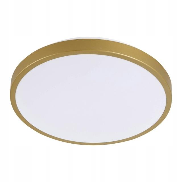 Plafon LED LIBRA 30 Złoty okrągły 15W 1600lm 4000K
