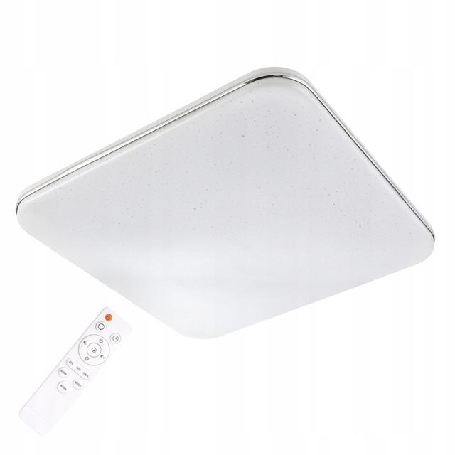 Plafon LED SYRIUS 40K kwadrat 72W 8000lm pilot