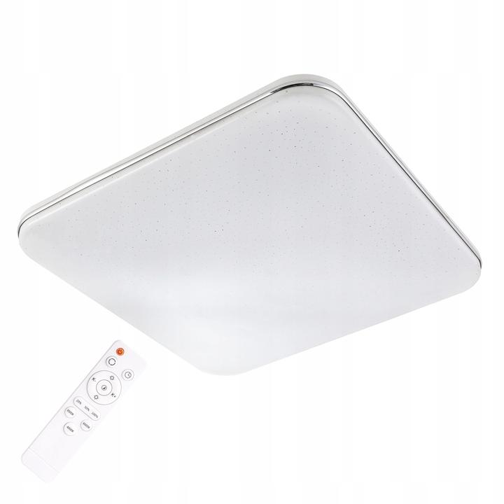 Plafon LED SYRIUS 40K kwadrat 72W 8000lm pilot